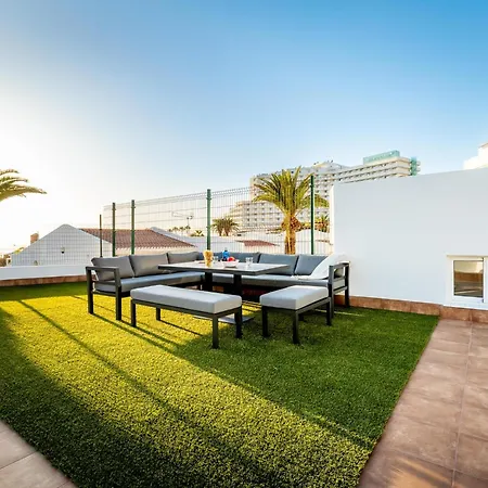 2b. Cozy Flores Big Terrace With Pool Apartment Costa Adeje (Tenerife)